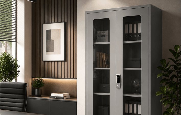 Bespoke almirah with integrated storage