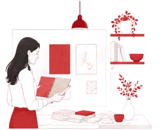 CURATE process step illustration