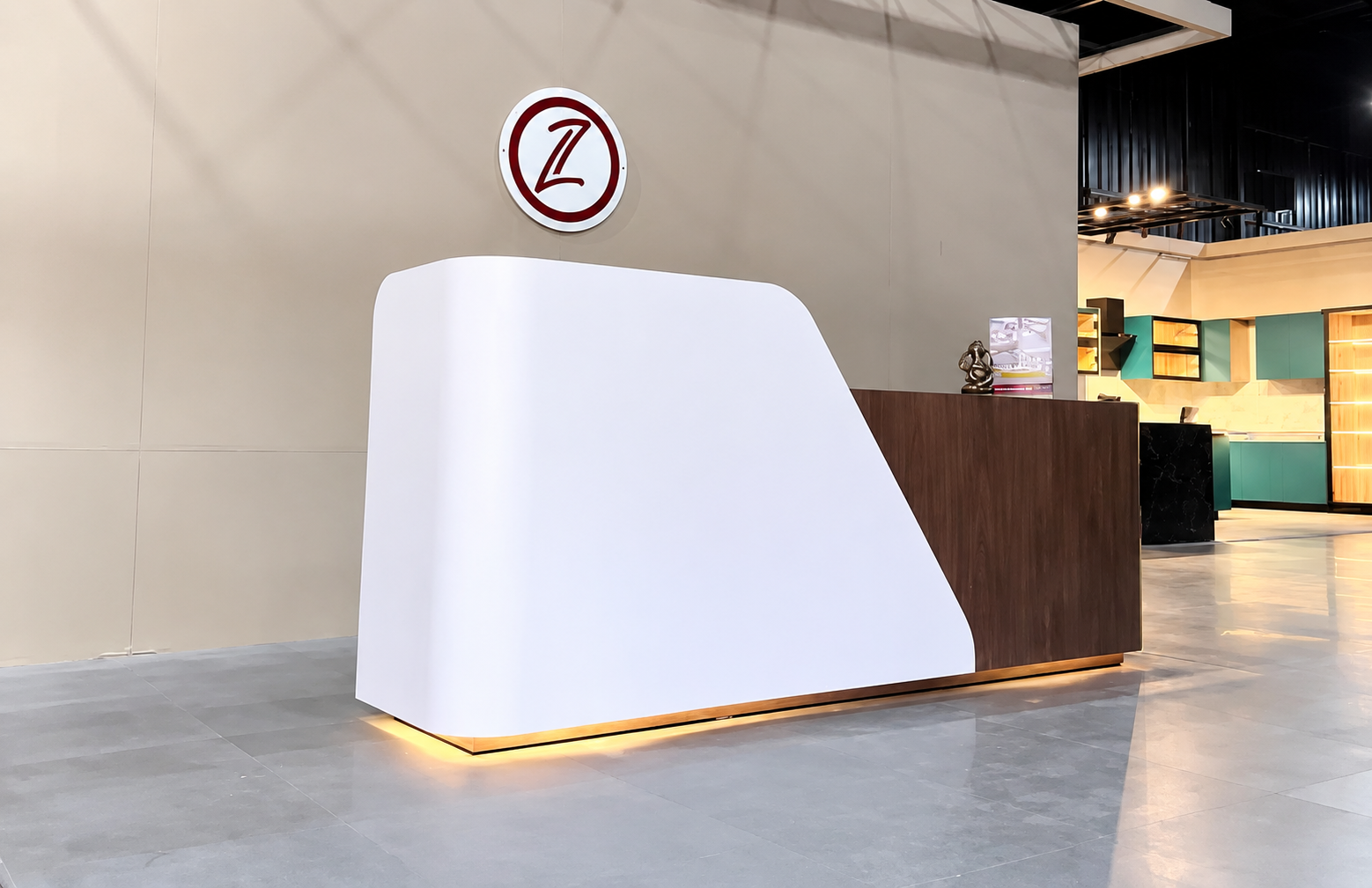 Zumax showroom reception